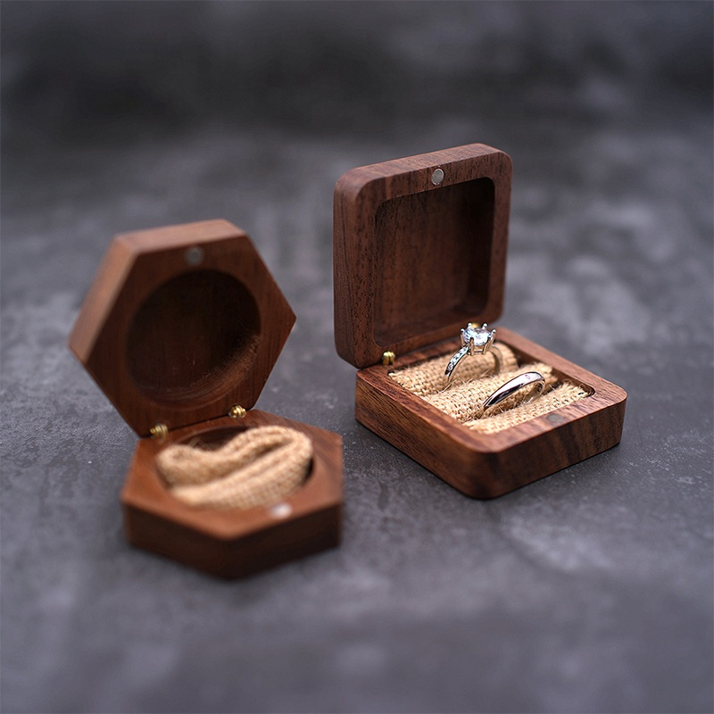 Wooden Ring Boxes