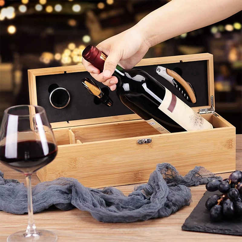 Wooden Wine Box Gift