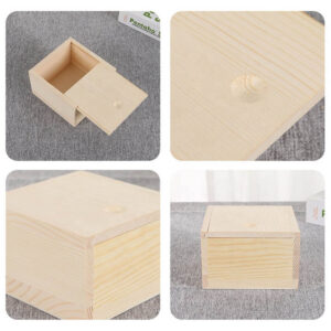 Miniature Wooden Gift Packaging Box