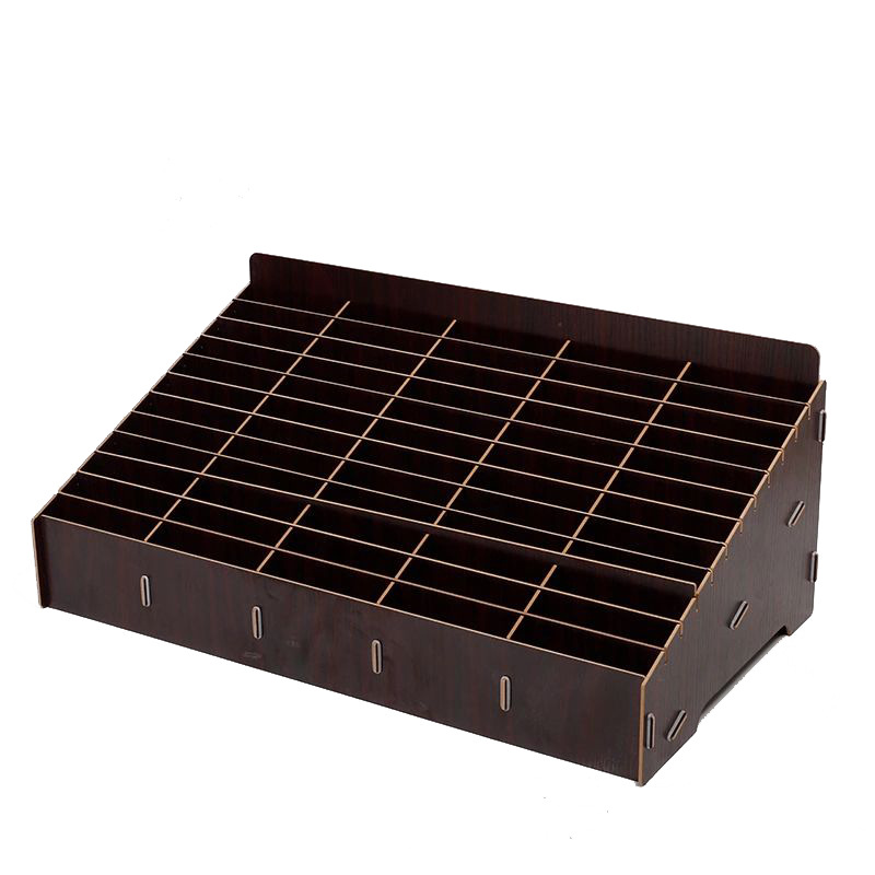 Wood Phone Organizer Box 3