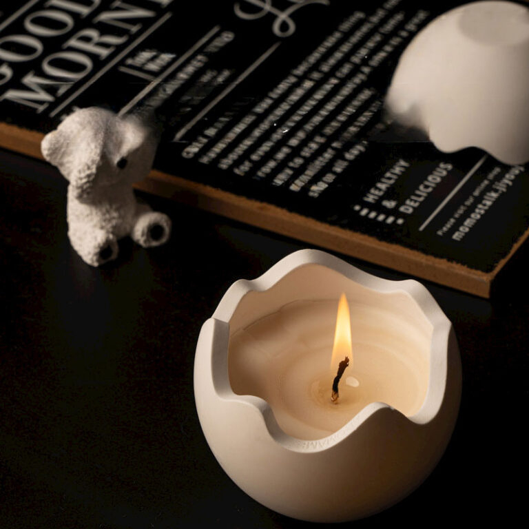 Candels,Fragrance Candles,Transparent Jar Candle Gift Set (4)