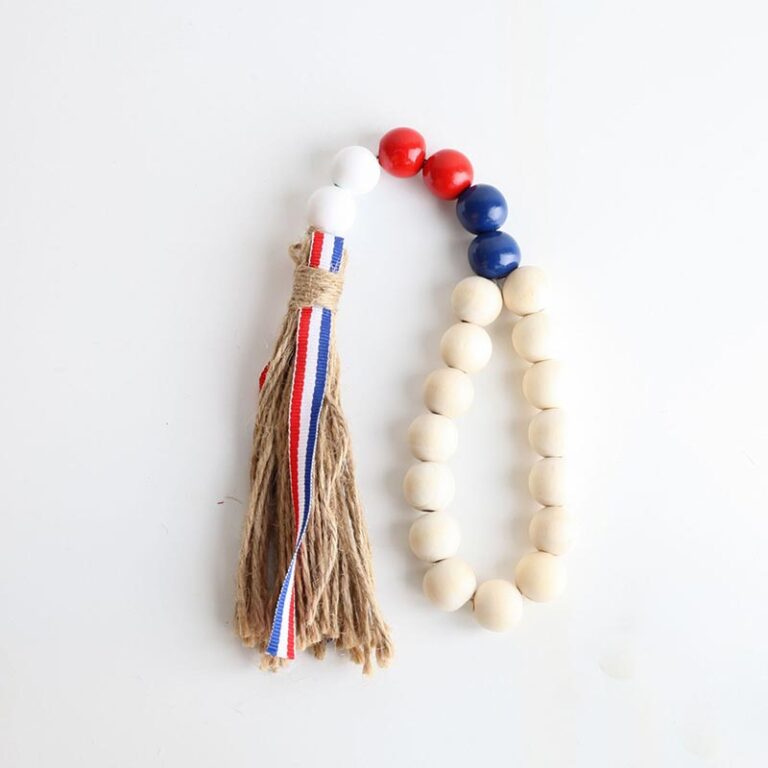 Fruit Skewers,Decorative Pendant,Hemp Rope Tassel Bead String (6)