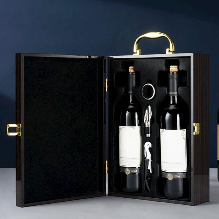Wooden Box Gift,Wooden Storage Box For Wine,Wood Box Packaging Luxury (3)