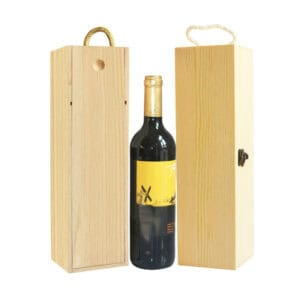 Wooden Gift Box WineWine Single Bottle Packing BoxWine Packing Box 1