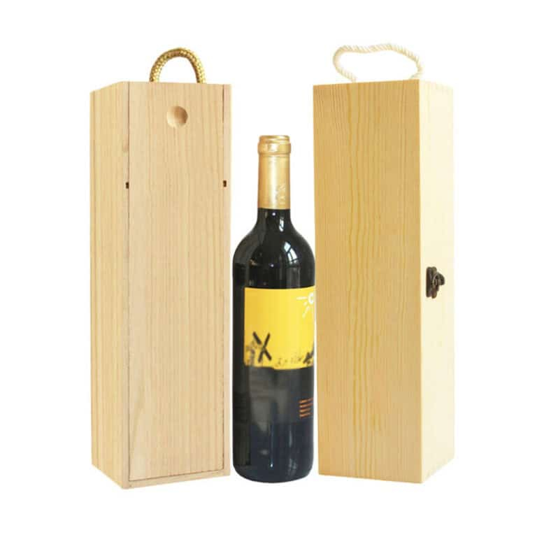 Wooden Gift Box Wine,Wine Single Bottle Packing Box,Wine Packing Box (1)