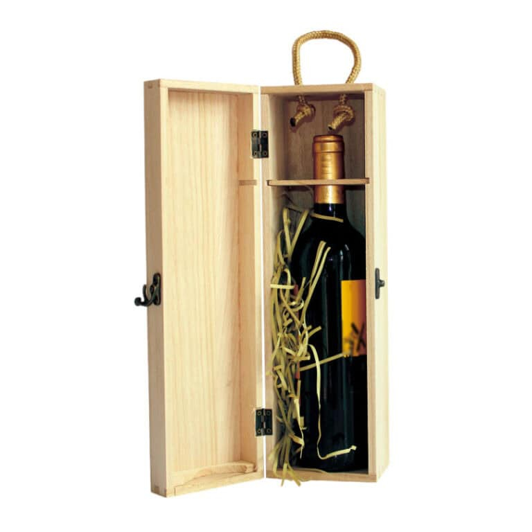 Wooden Gift Box Wine,Wine Single Bottle Packing Box,Wine Packing Box (2)