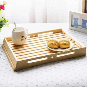wooden display tray