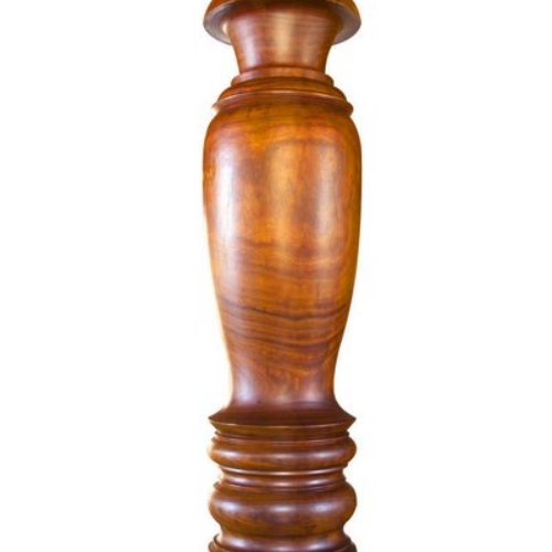 wooden vase large