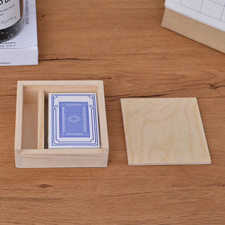 Set Poker Wooden Box (4)