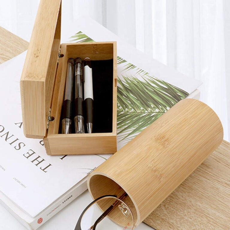 Bamboo Utensil Holder for Party (6)