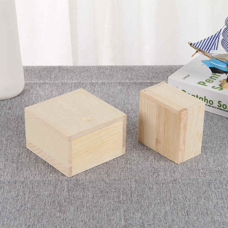 Mini Size Custom Wooden Gift Packaging Box 4