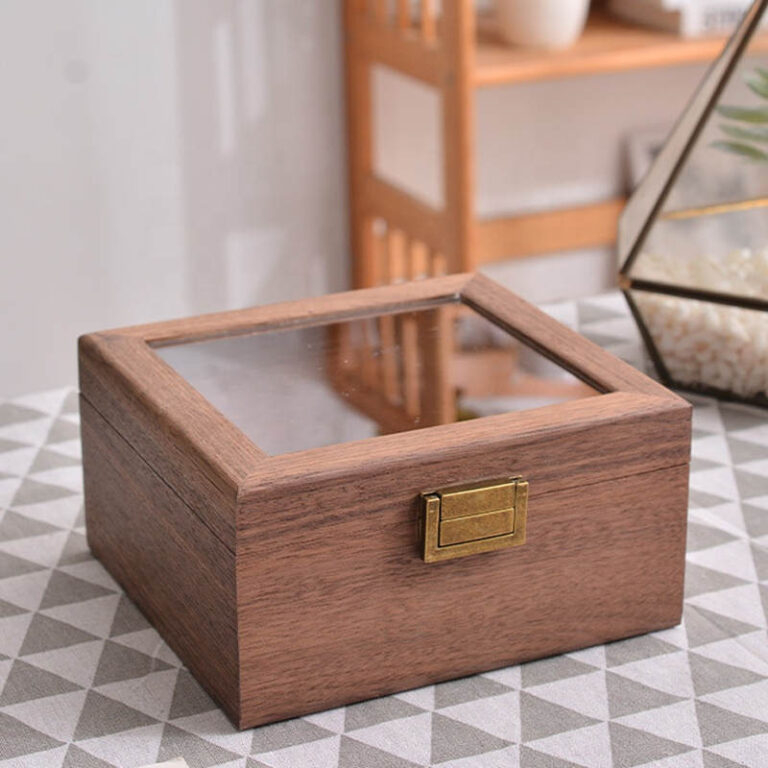 Vintage Wooden Storage Boxes 1