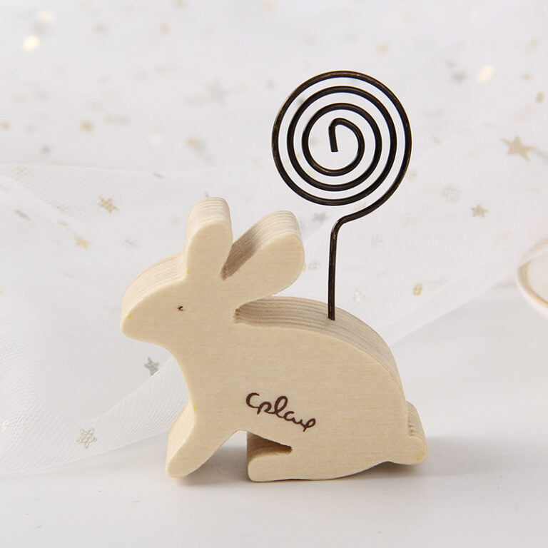 Wood Animal Clip (5)