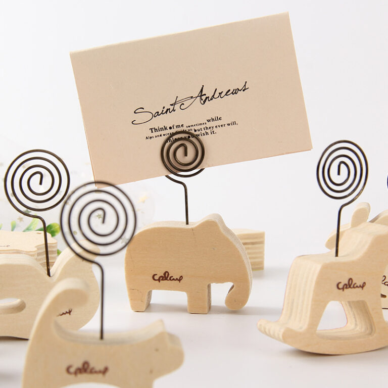 Wood Animal Clip (8)