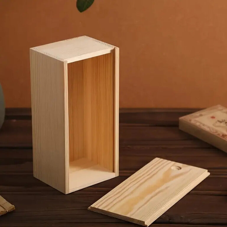 Sliding Lid Wooden Box (3)