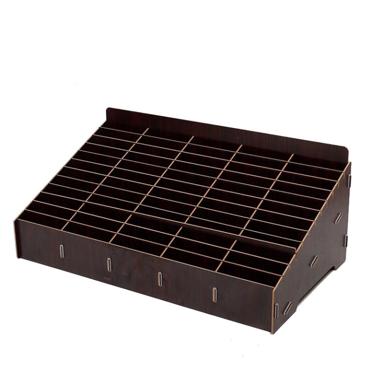 Wood Phone Organizer Box (3)