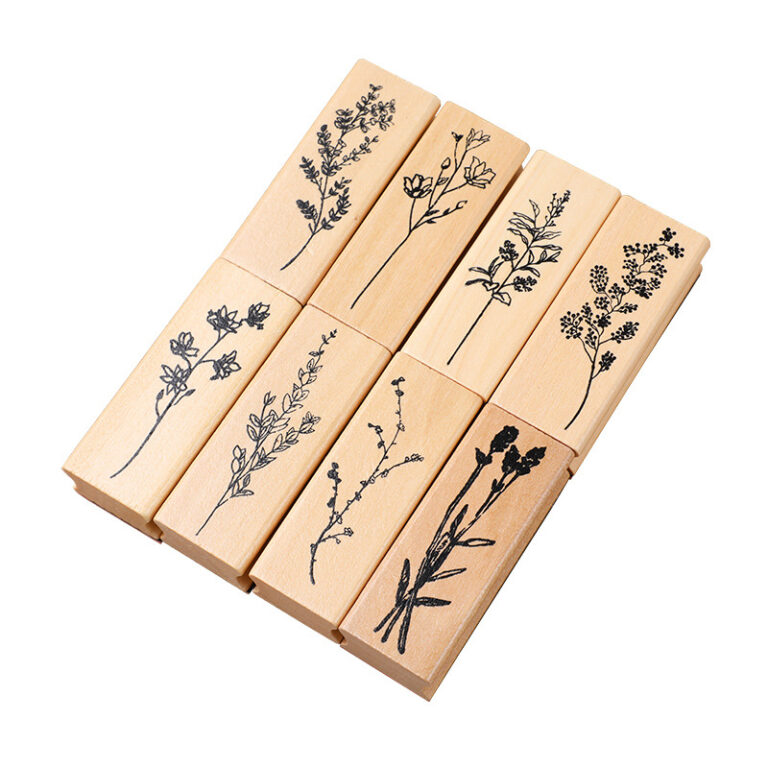 Wooden Stamp Set (3)
