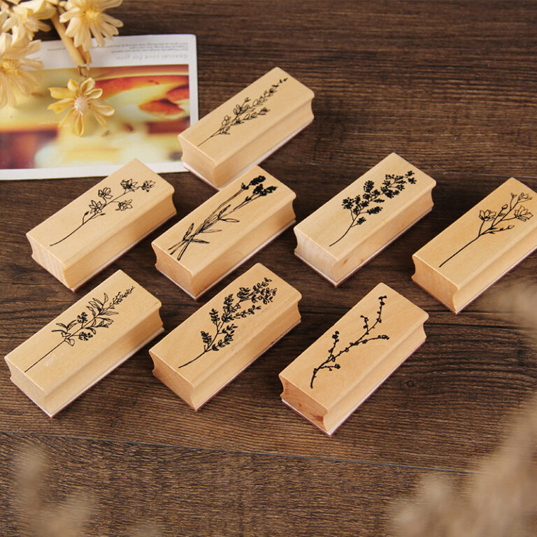 Wooden Stamp Set 6