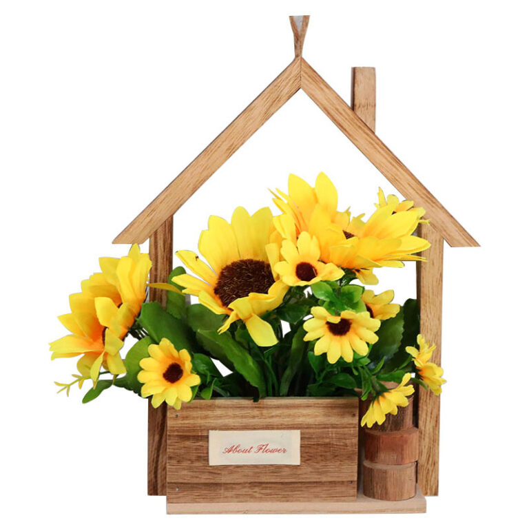 Wooden Wall Planter (3)