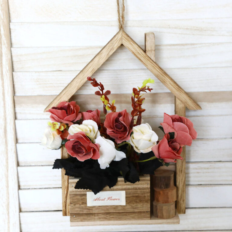 Wooden Wall Planter (5)