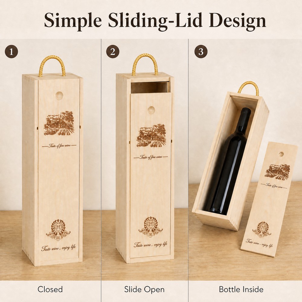 Sliding Lid Mechanism Detail